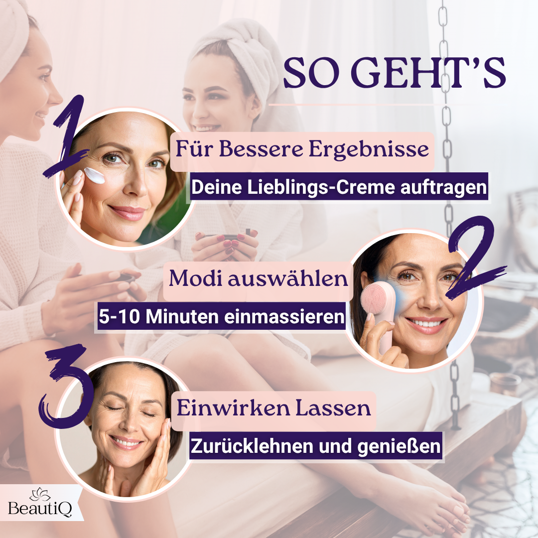 Ultrasonic Brush & EMS | 6 in 1 Elektrische Gesichtsreinigungsgerät