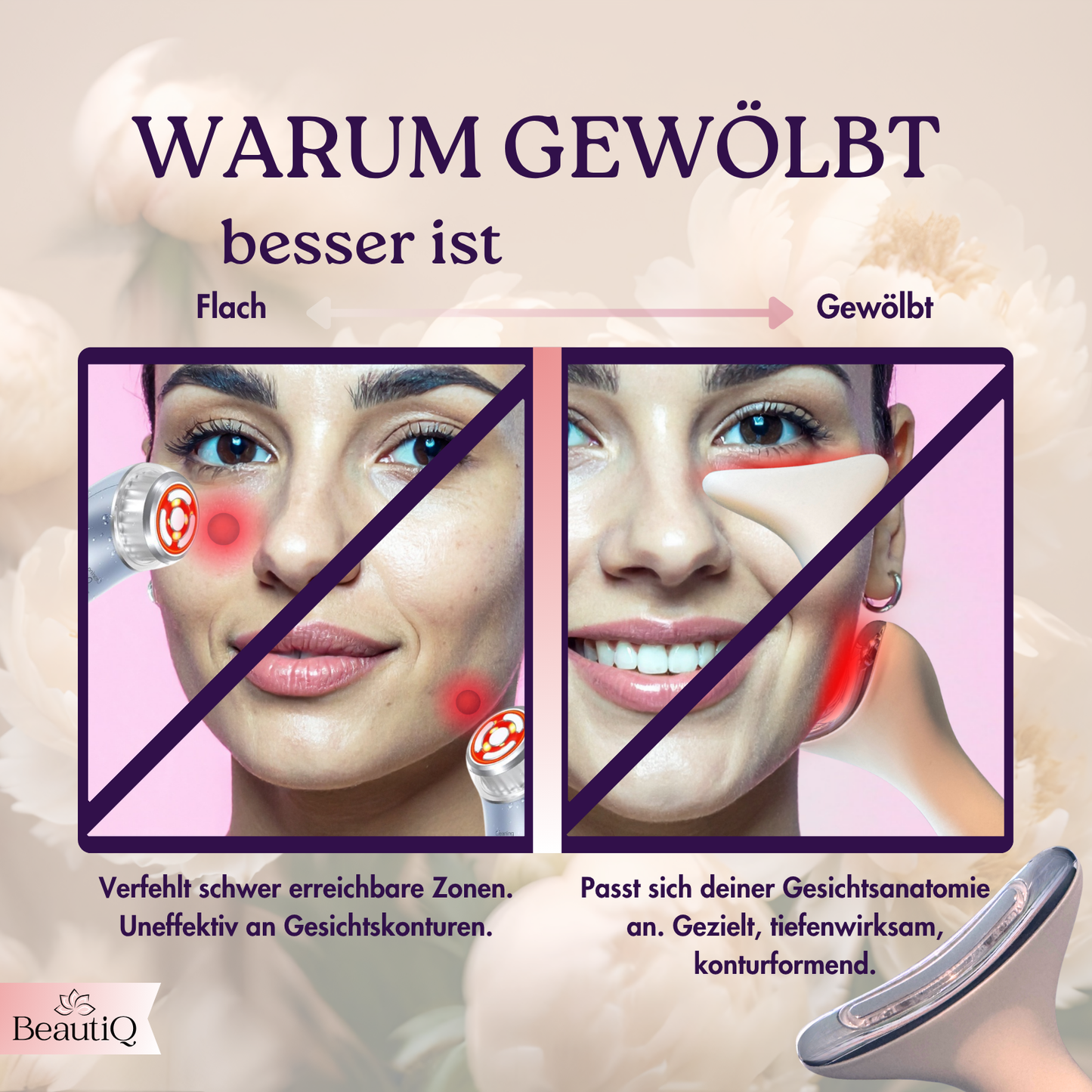 Velluré Glow | Anti-Aging, EMS, Vibration + Lichttherapie für Gesicht & Hals