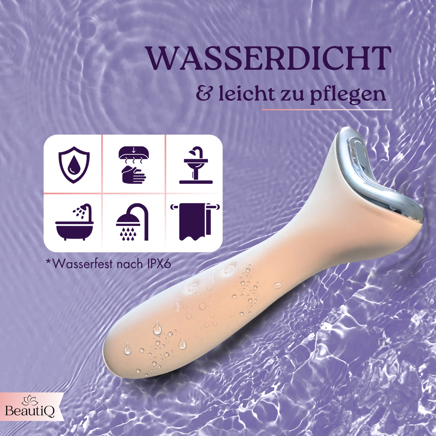 Velluré Glow | Anti-Aging, EMS, Vibration + Lichttherapie für Gesicht & Hals