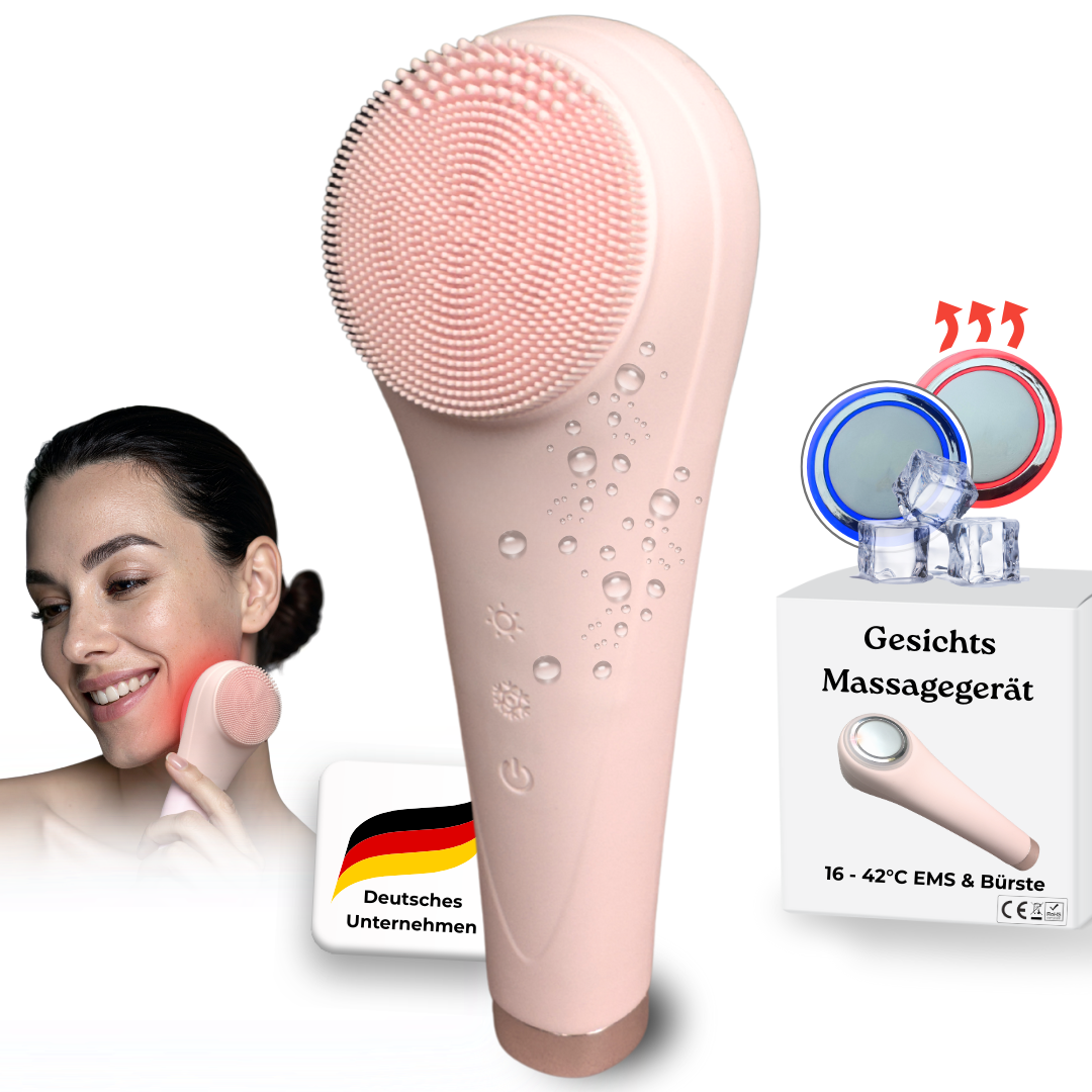 Ultrasonic Brush & EMS | 6 in 1 Elektrische Gesichtsreinigungsgerät