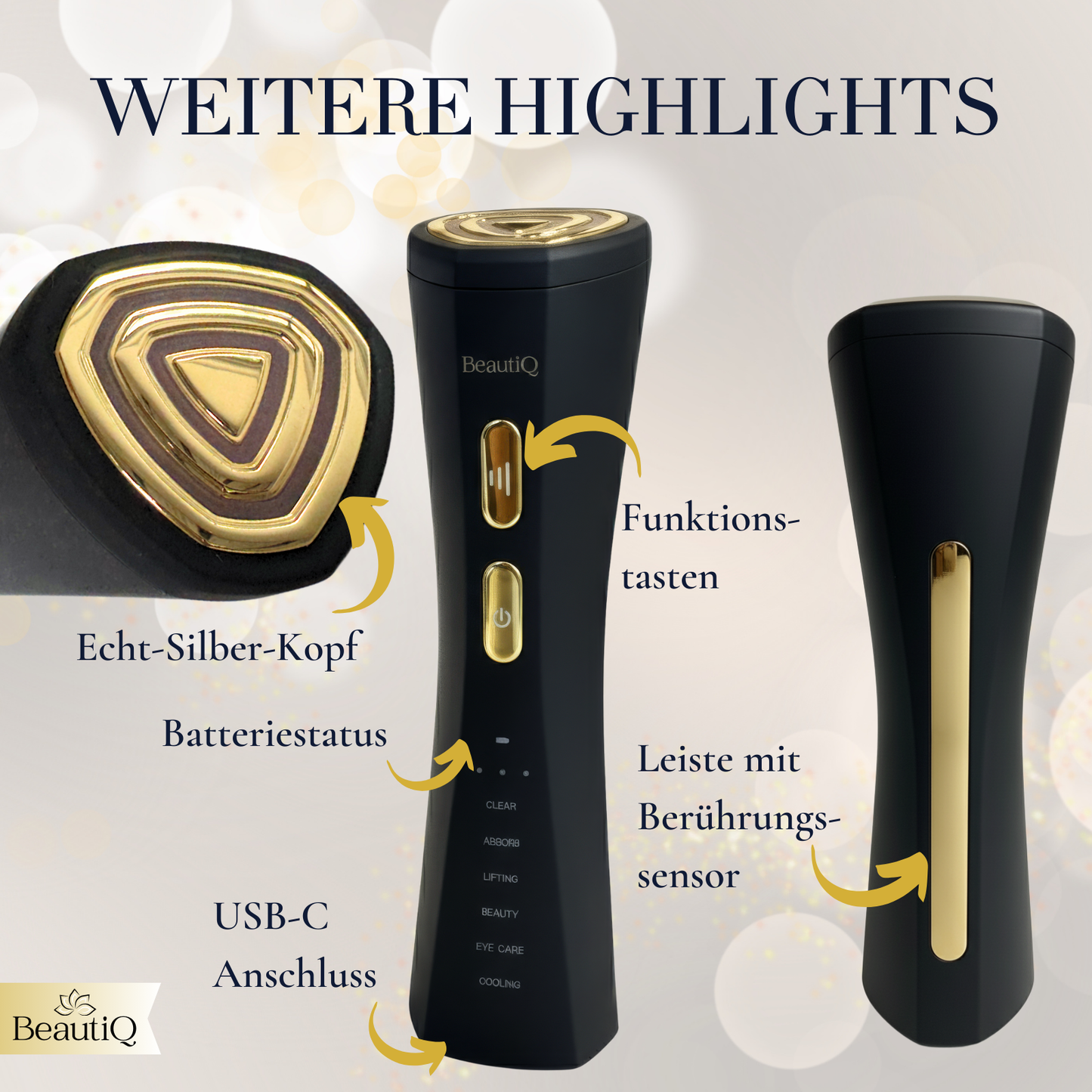 BeautiQ RF Lumera – Das 6-in-1 Anti-Aging-System für zeitlose Schönheit & den ultimativen Glow