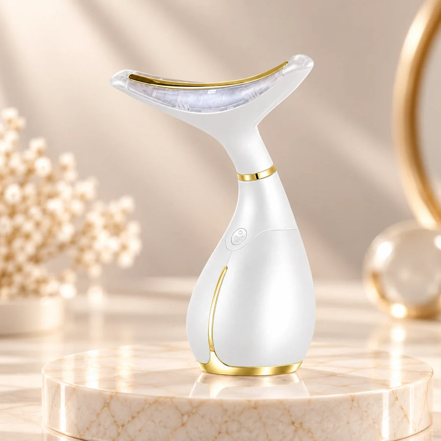 Beauty Deluxe in Weiß-Gold